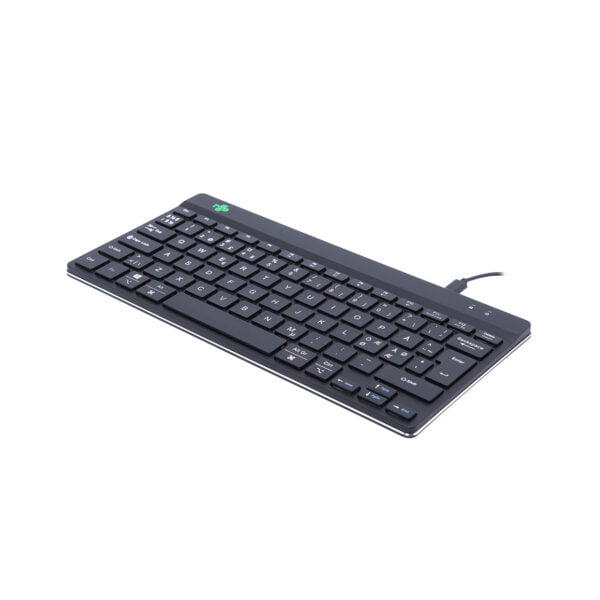 R-Go Compact Break (schwarz, verkabelt, QWERTY - Nordic) – Bild 2